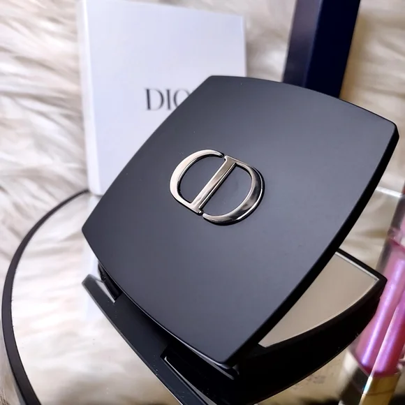 NIB Dior Compact Dual Mirror and Dior Addict Lip Maximizer, Holographic Lavender